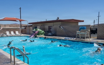 Marines Swim PT