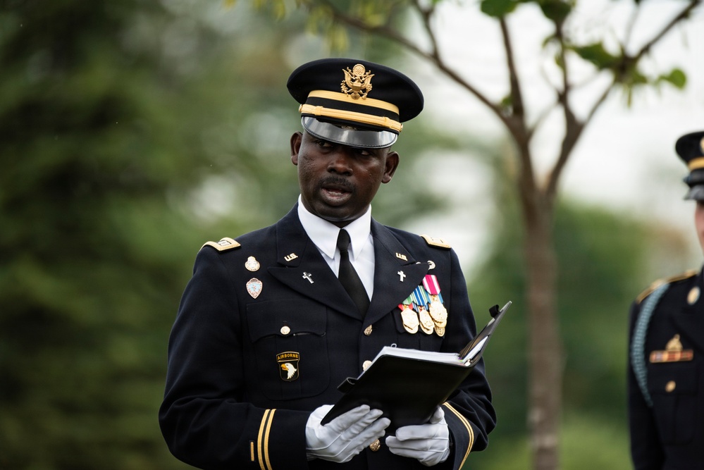 Full Military Funeral Honors with Escort are Conducted for U.S. Army Air Forces Sgt. Henry Younge in Section 81
