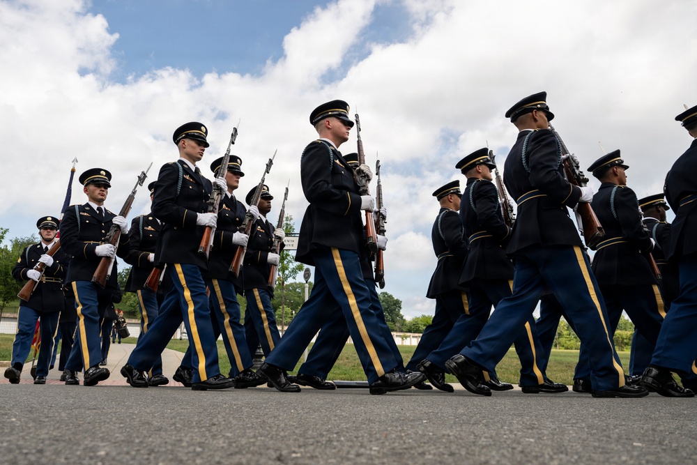Full Military Funeral Honors with Escort are Conducted for U.S. Army Air Forces Sgt. Henry Younge in Section 81