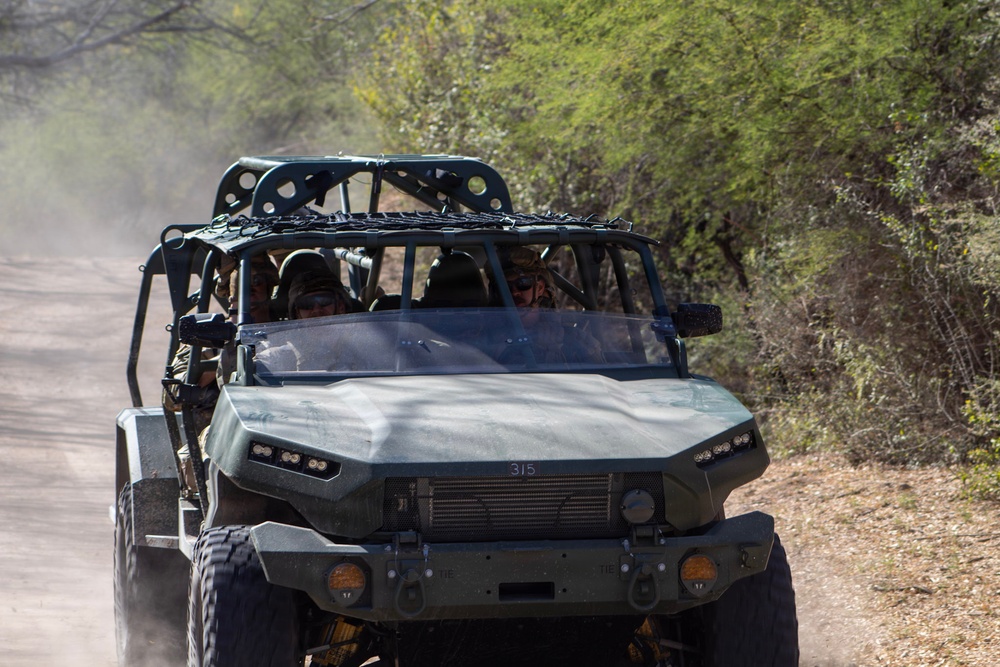 744th Engineer Company Soldiers Conduct Mirror Patrol in Del Rio, Texas