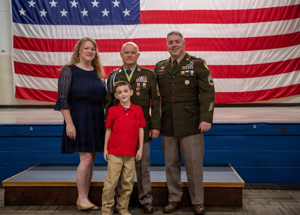 Public affairs first sergeant retires after 40-year Army career