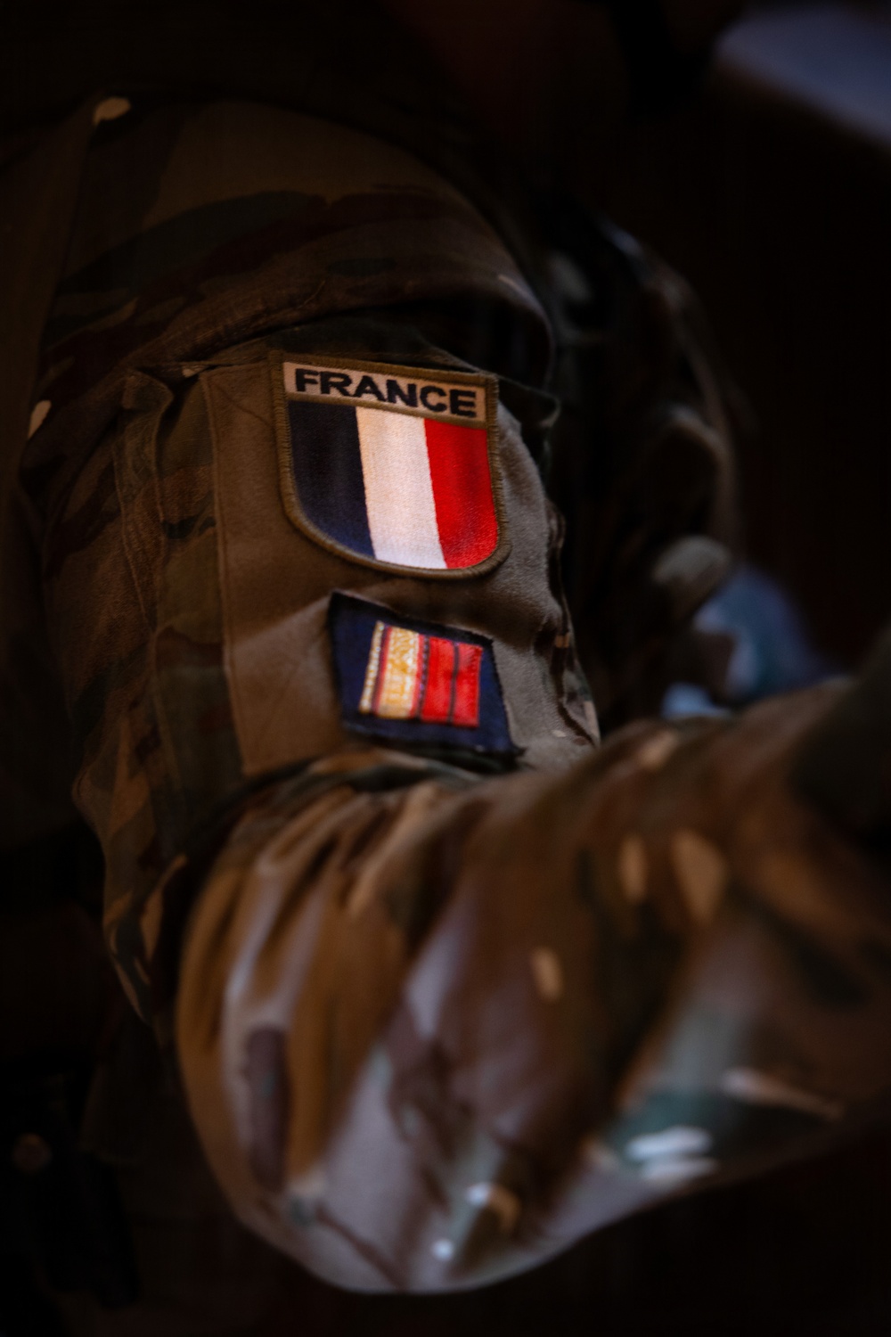 French Marines with 21st Marine Infantry Regiment conduct Range 220 at the Combat Center