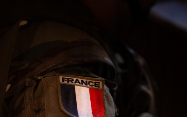 French Marines with 21st Marine Infantry Regiment conduct Range 220 at the Combat Center