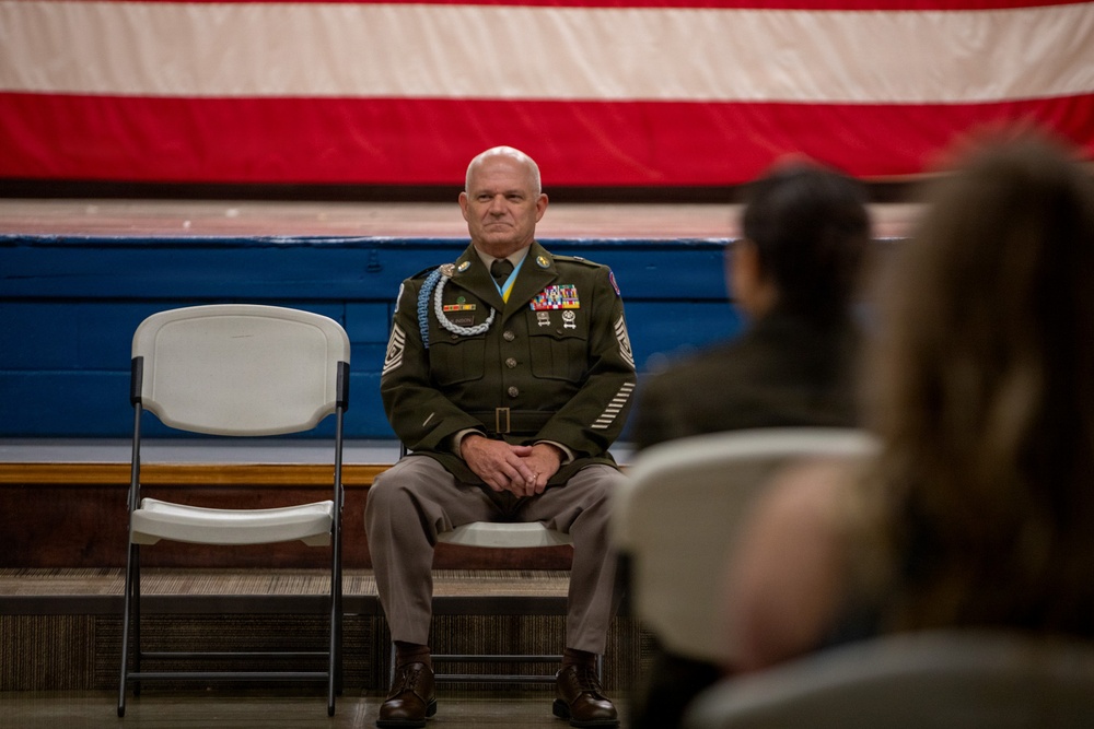 Public affairs first sergeant retires after 40-year Army career