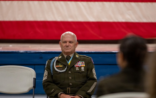 Public affairs first sergeant retires after 40-year Army career