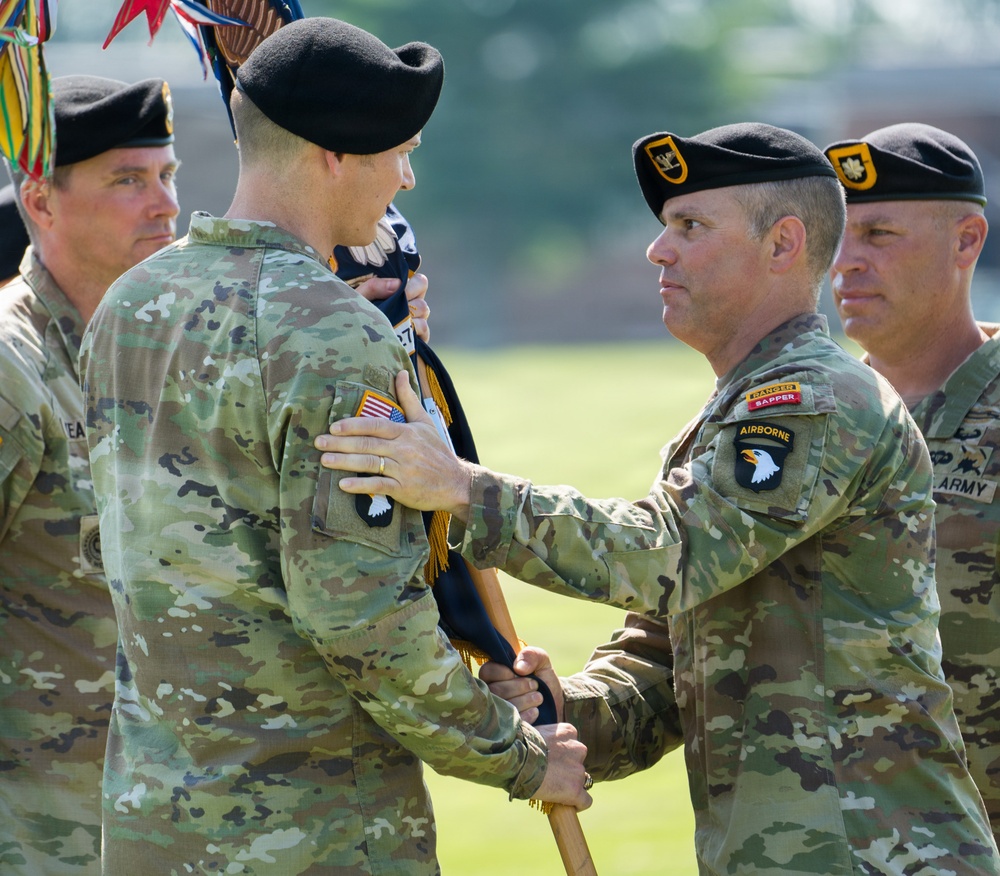1st Battalion, 327th Infantry Regiment “Above The Rest” Change of Command Ceremony [Image 2 of 6]