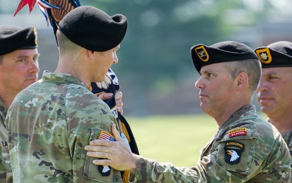 1st Battalion, 327th Infantry Regiment “Above The Rest” Change of Command Ceremony [Image 2 of 6]