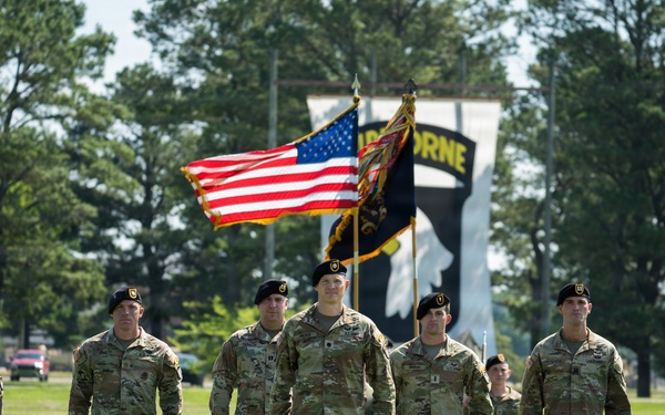 1st Battalion, 327th Infantry Regiment “Above The Rest” Change of Command Ceremony [Image 1 of 6]
