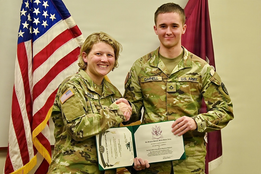 From Classroom to Clinic: BJACH Prepares Army’s Newest Physical Therapy Specialist