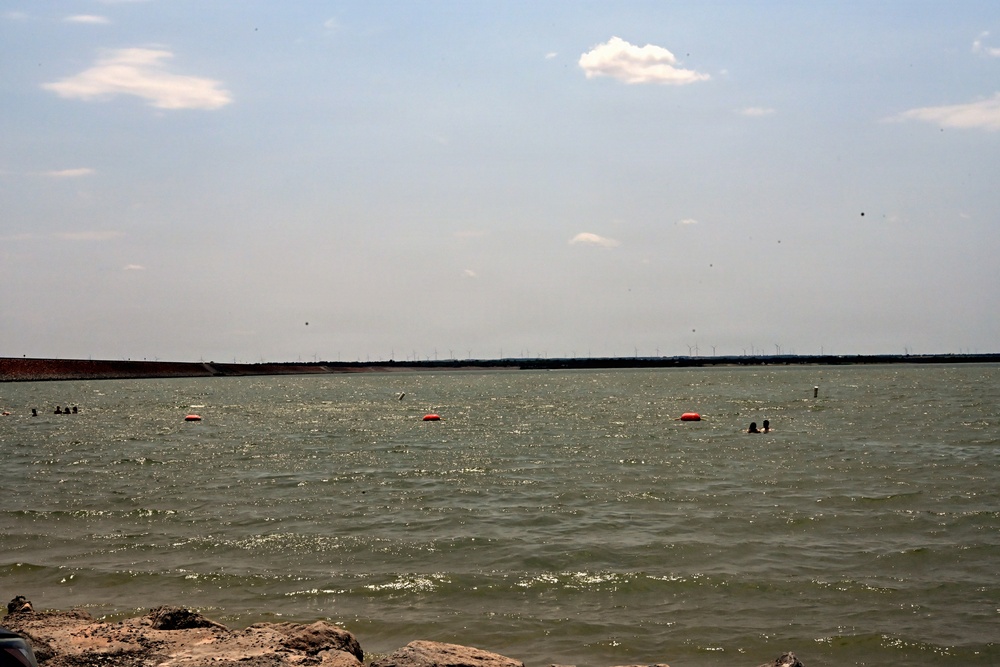 Summer recreation at Canton Lake