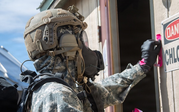82nd Chemical Reconnaissance Company Conducts Certification Exercise