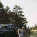 Airmen of the 131st Civil Engineering Squadron and the 139th Civil Engineering Squadron prepare a Forward Opearting Base