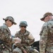 Airmen of the 131st Civil Engineering Squadron and the 139th Civil Engineering Squadron prepare a Forward Opearting Base