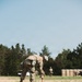 Airmen of the 131st Civil Engineering Squadron and the 139th Civil Engineering Squadron prepare a Forward Opearting Base
