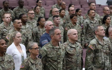 643rd Regional Support Group and 653rd Regional Support Group Relief in Place and Transfer of Authority Ceremony