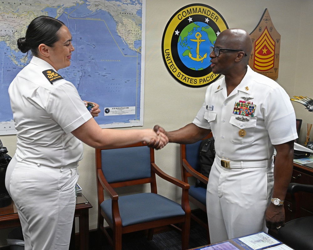 USPACFLT Hosts Royal New Zealand Navy Leadership and Sailor of the Year