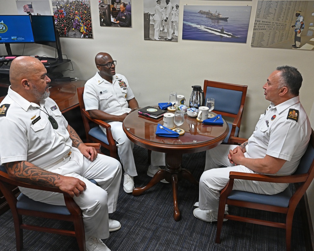 USPACFLT Hosts Royal New Zealand Navy Leadership and Sailor of the Year