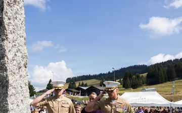 MARFOREUR/AF honors Marines who fought in France during WWII