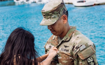 Sgt. 1st Class Michael Tiro promoted at Joint Base Pearl Harbor-Hickam