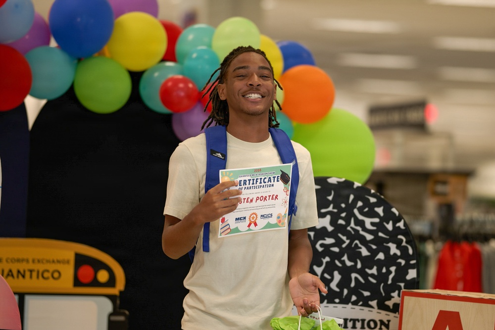 Marine Corps Exchange Back to School Fashion Show