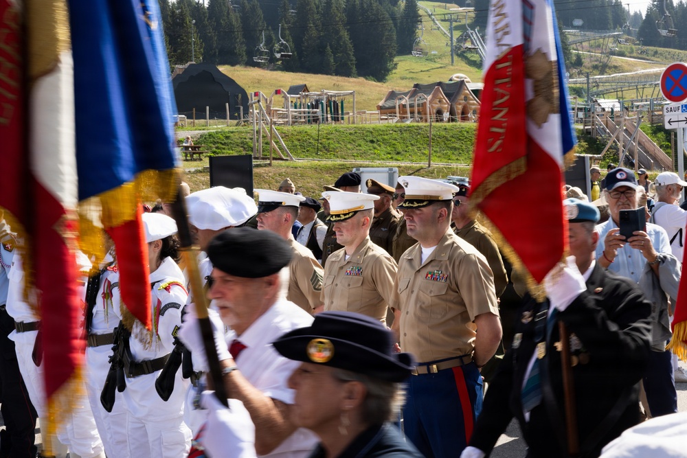 MARFOREUR/AF honors Marines who fought in France during WWII