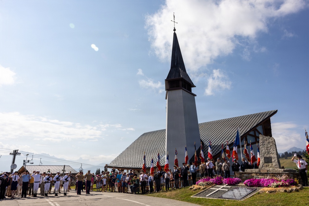 MARFOREUR/AF honors Marines who fought in France during WWII