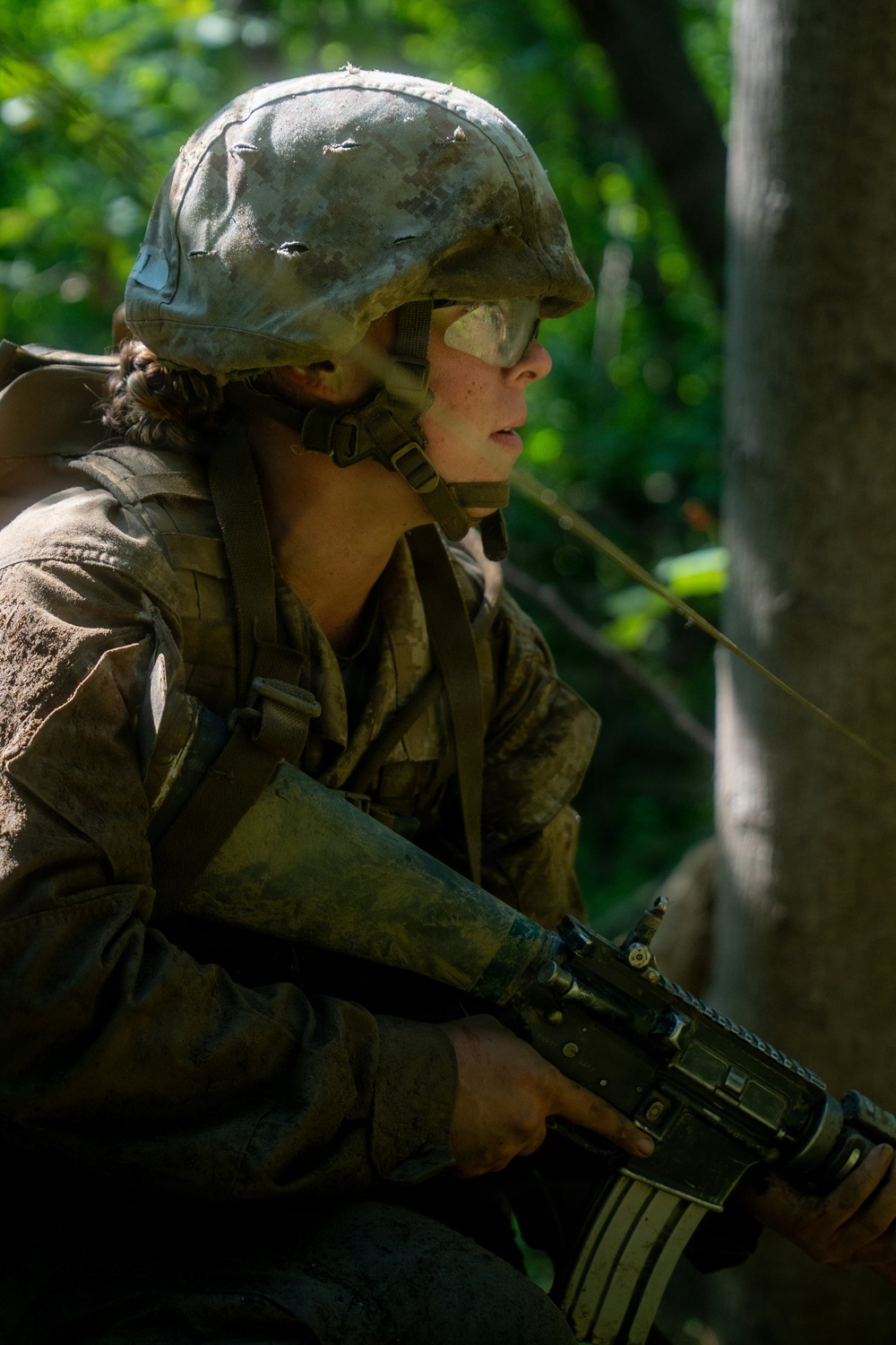 U.S. Marine Corps Officer Candidates Complete the Forge