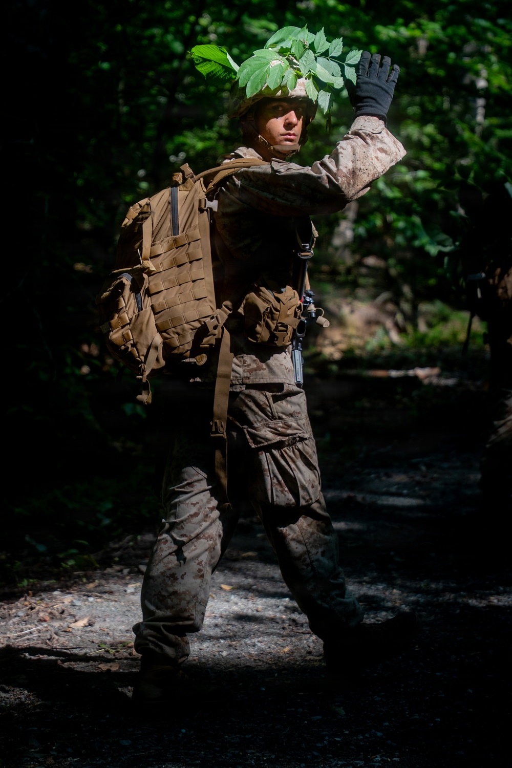 U.S. Marine Corps Officer Candidates Complete the Forge