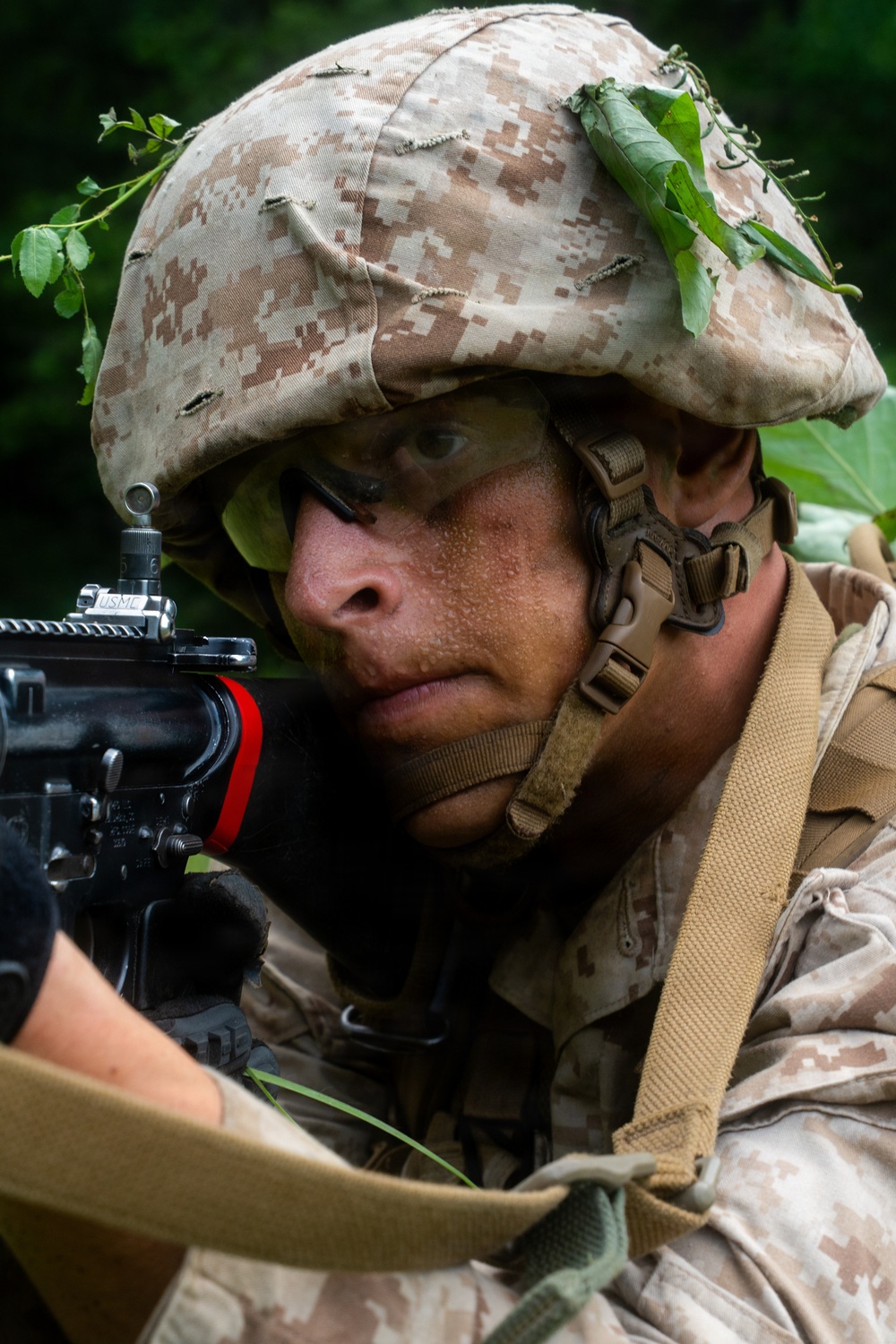 U.S. Marine Corps Officer Candidates Complete the Forge
