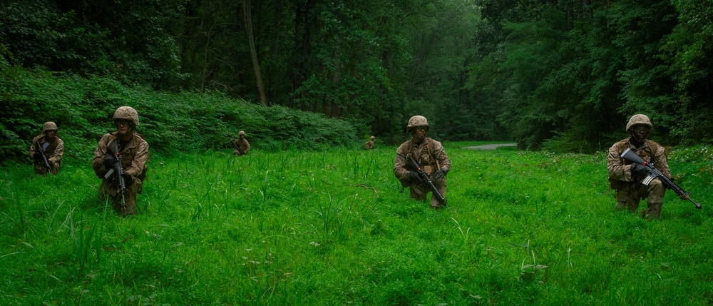 U.S. Marine Corps Officer Candidates Complete the Forge