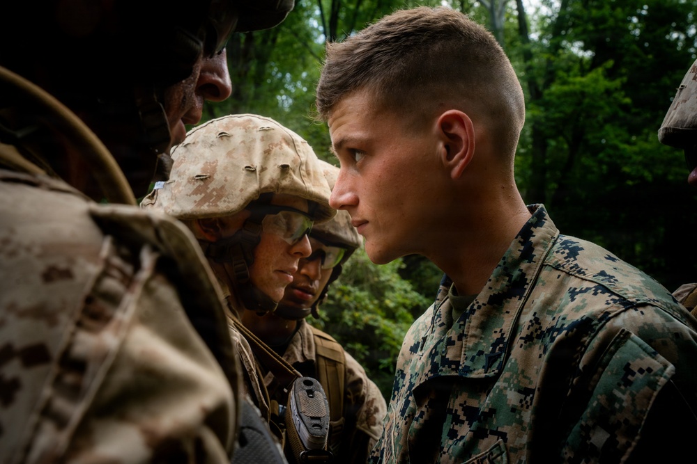 U.S. Marine Corps Officer Candidates Complete the Forge