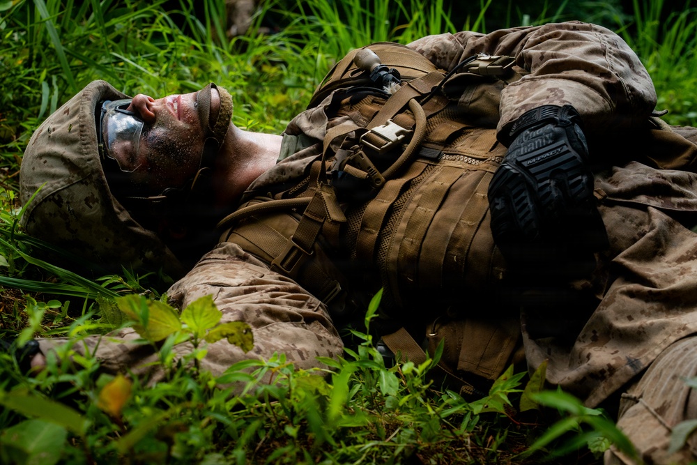 U.S. Marine Corps Officer Candidates Complete the Forge