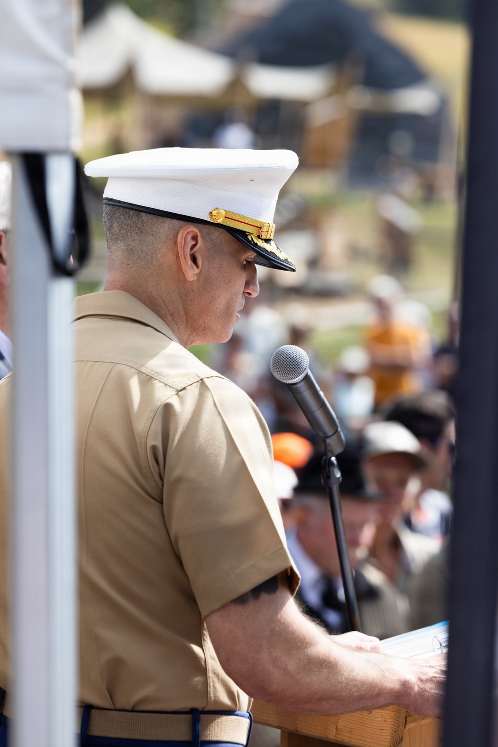 MARFOREUR/AF honors Marines who fought in France during WWII