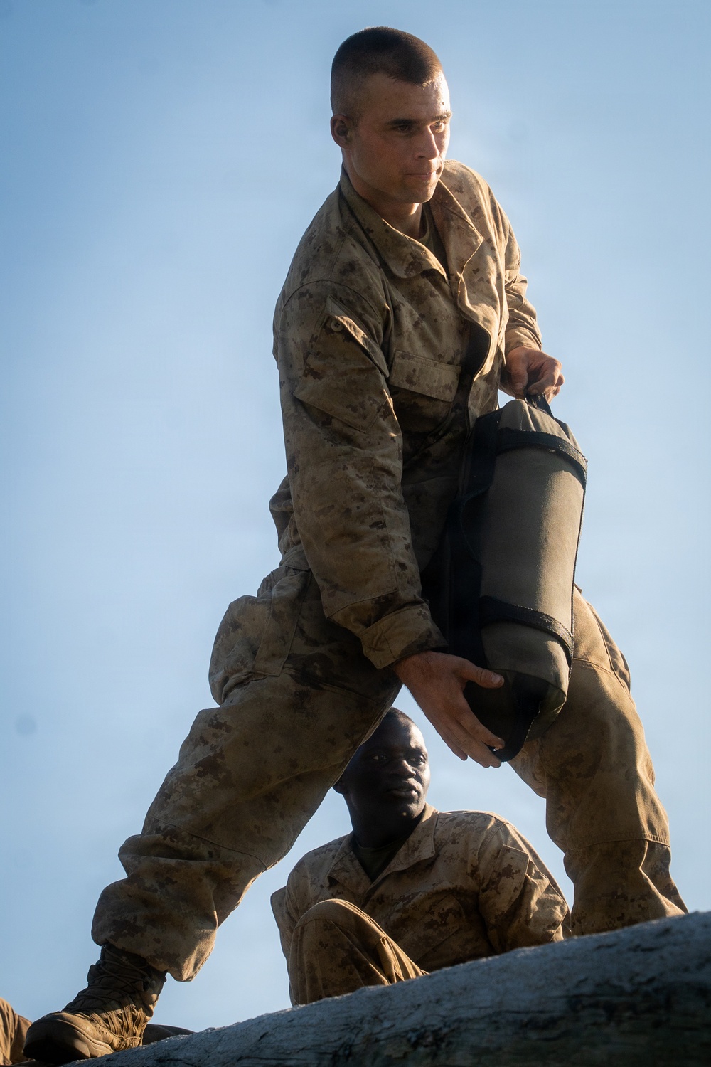 U.S. Marine Corps Officer Candidates Complete the Forge
