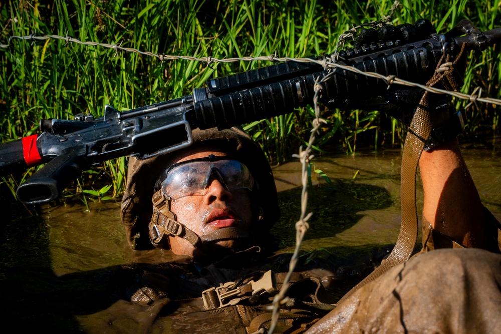 U.S. Marine Corps Officer Candidates Complete the Forge