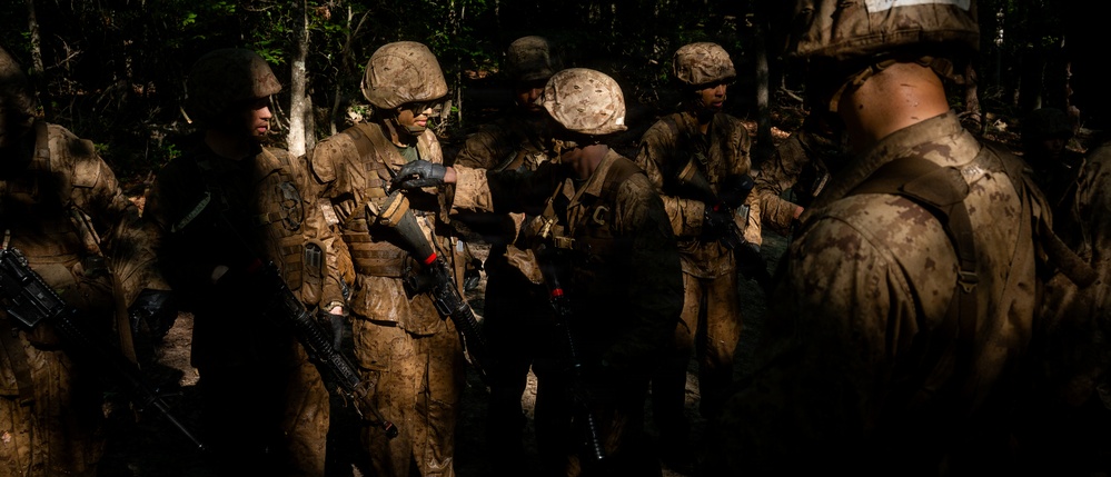 U.S. Marine Corps Officer Candidates Complete the Forge
