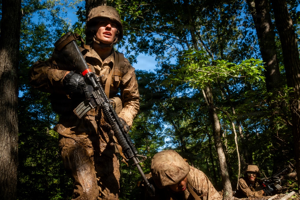 U.S. Marine Corps Officer Candidates Complete the Forge