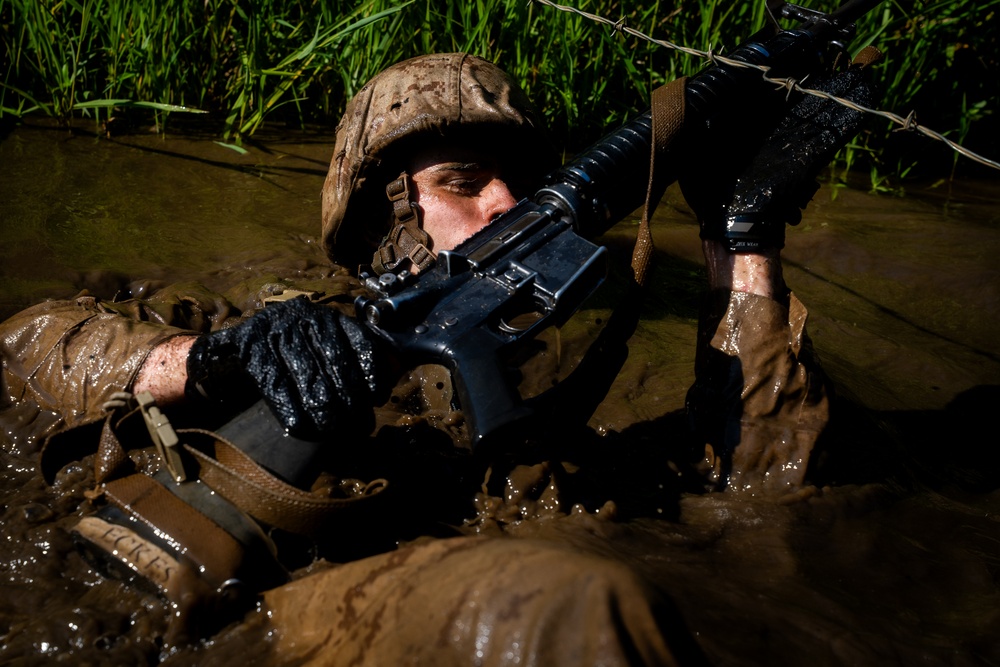 U.S. Marine Corps Officer Candidates Complete the Forge