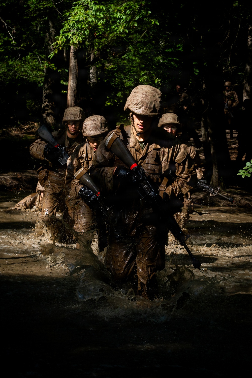 U.S. Marine Corps Officer Candidates Complete the Forge