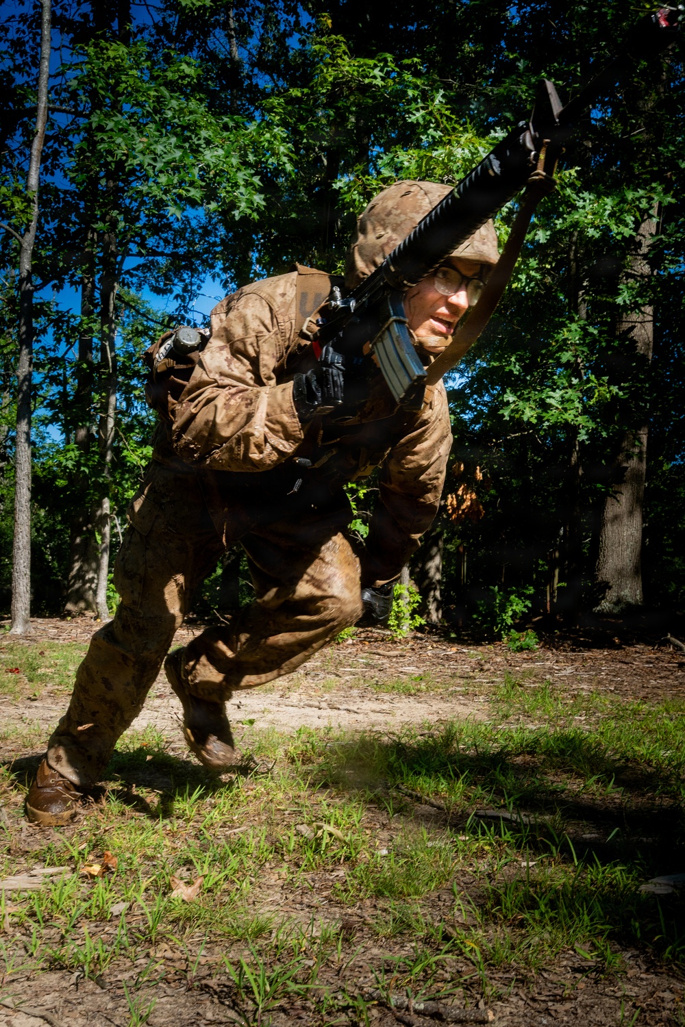 U.S. Marine Corps Officer Candidates Complete the Forge