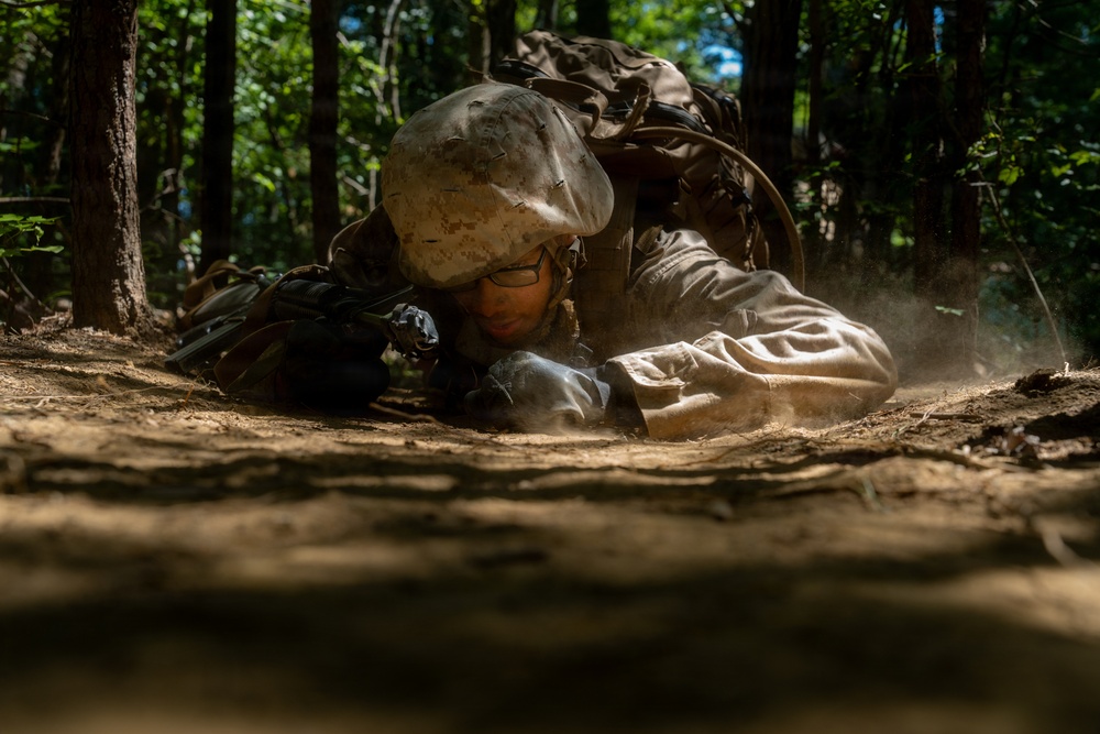 U.S. Marine Corps Officer Candidates Complete the Forge