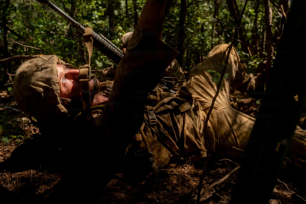 U.S. Marine Corps Officer Candidates Complete the Forge