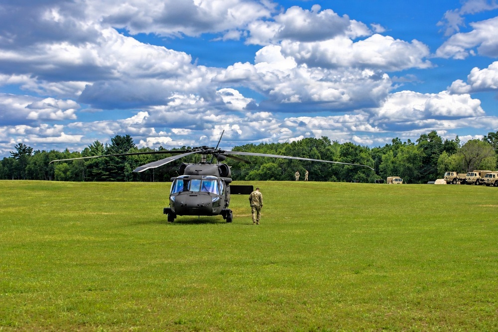Wisconsin National Guard’s 1st Battalion, 147th Aviation Regiment completes busy July training support mission at Fort McCoy