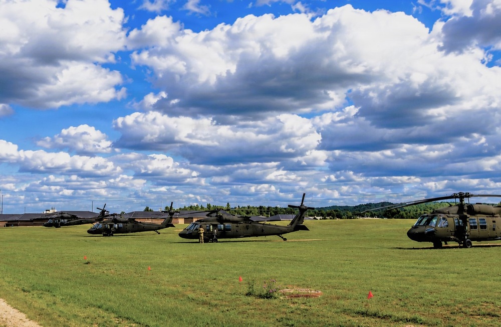Wisconsin National Guard’s 1st Battalion, 147th Aviation Regiment completes busy July training support mission at Fort McCoy
