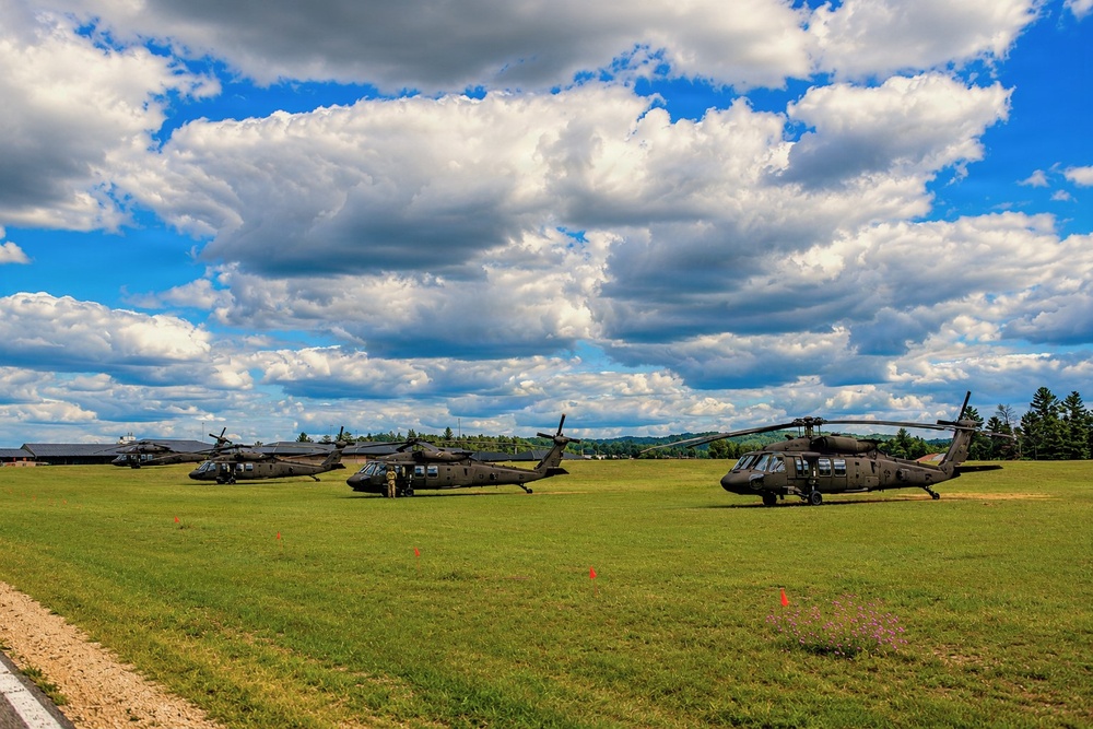 Wisconsin National Guard’s 1st Battalion, 147th Aviation Regiment completes busy July training support mission at Fort McCoy