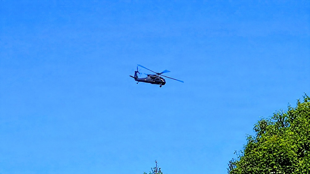 Wisconsin National Guard’s 1st Battalion, 147th Aviation Regiment completes busy July training support mission at Fort McCoy