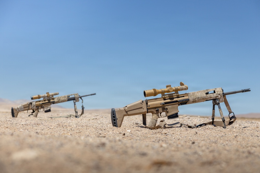 French Marines with 21st Marine Infantry Regiment conduct Range 113 at the Combat Center