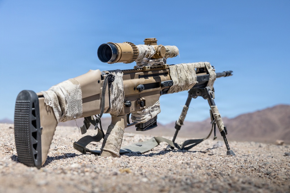 French Marines with 21st Marine Infantry Regiment conduct Range 113 at the Combat Center