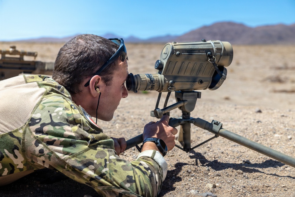 French Marines with 21st Marine Infantry Regiment conduct Range 113 at the Combat Center