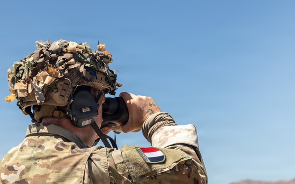 French Marines with 21st Marine Infantry Regiment conduct Range 113 at the Combat Center